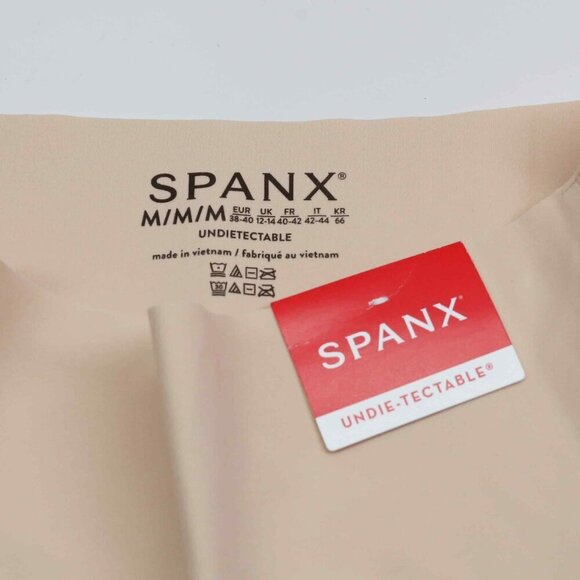 NWT!  Spanx Undie-tectable Thong in Medium, Soft Nude - Picture 3 of 4